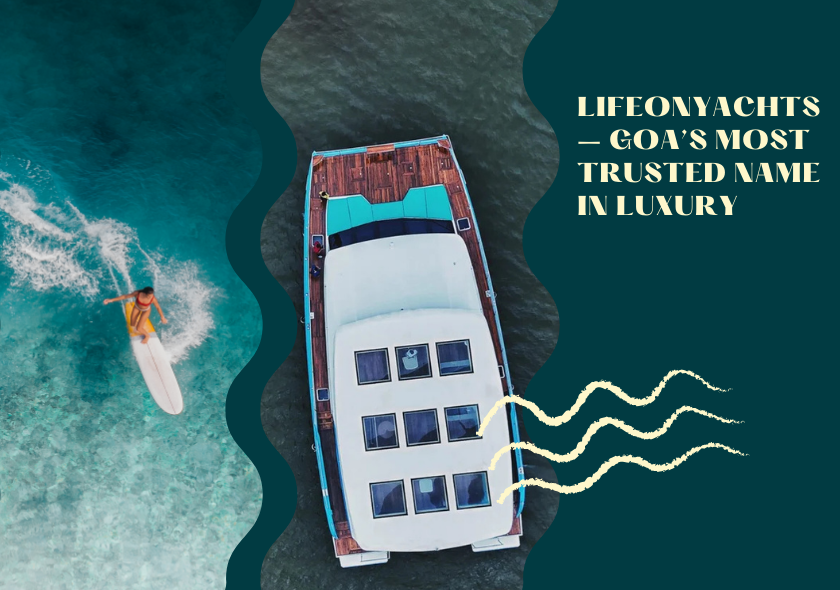 private yacht in goa